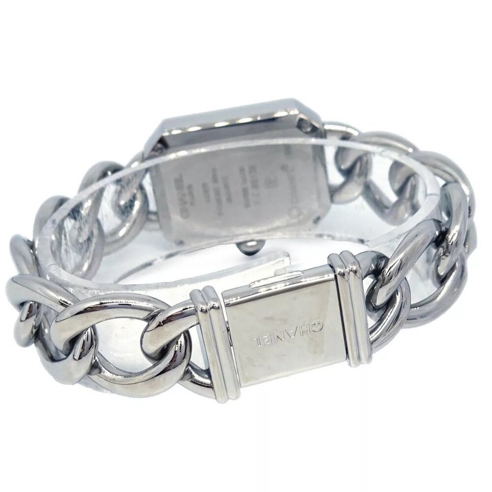 Chanel Premiere Quartz Watch Silver SS #M - Picture 5 of 8